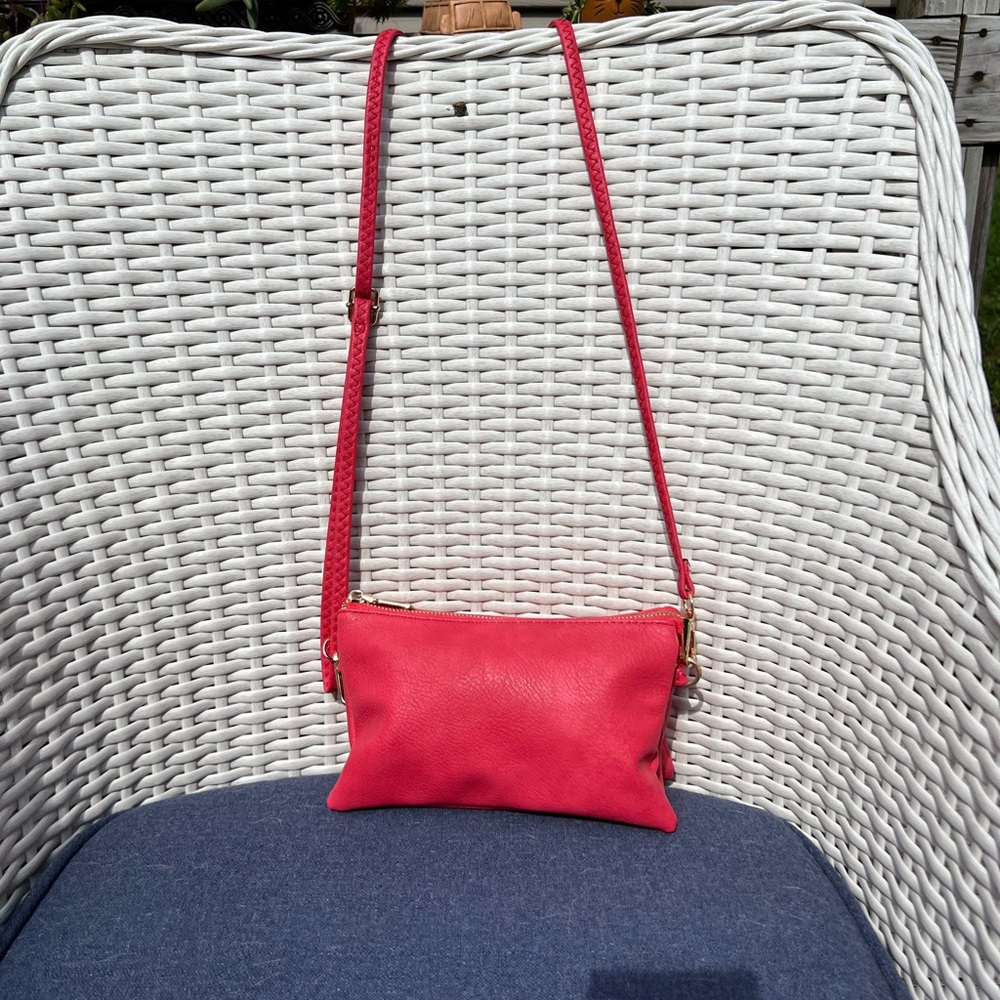 Jen & Co. Riley Vegan Leather Crossbody Bag